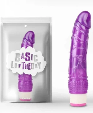 Δονητής Jelly Μωβ με κουκκίδες - Wild Penetrator - 7101772