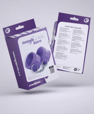 Tough Love Bondage Wrist Wrists (purple) - 7107924