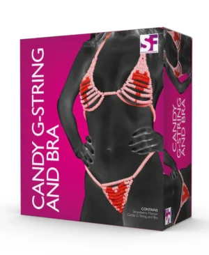 Sexy Lovers Candy Bra & String outfit - 7108608